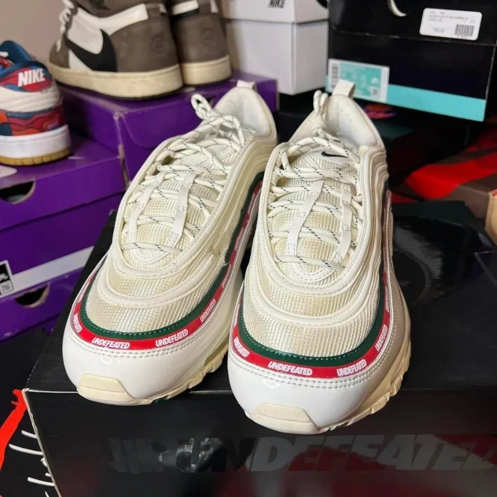 Size 12‎ - Nike Air Max 97 OG x Undefeated Sail 2017